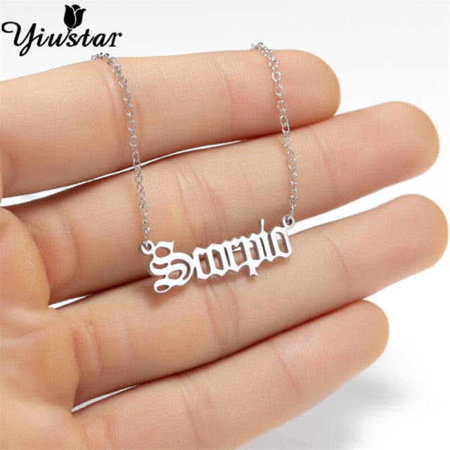 Star Sign Necklace